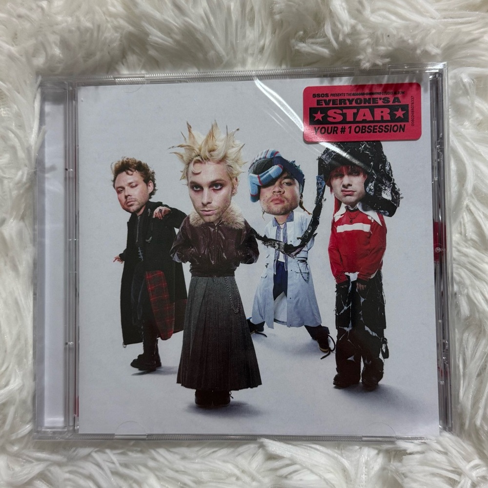 NWT 5 Seconds of Summer Everyone's a Star Album CD 5sos